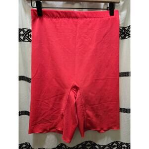 Yitty hot pink mesh Nearly Naked shapeware shorts size large